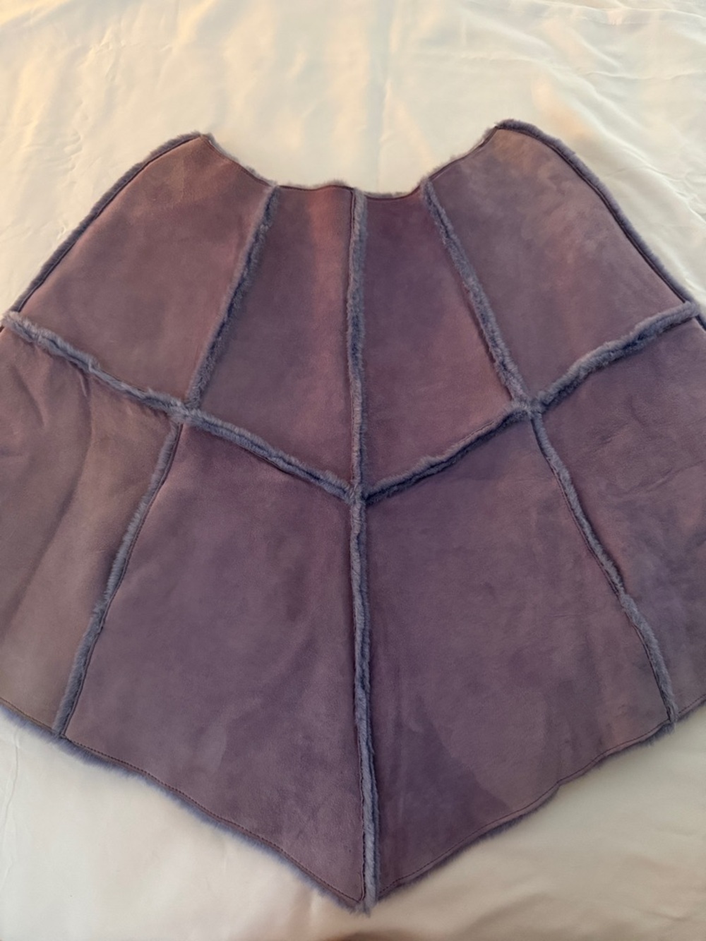 UGG fur poncho